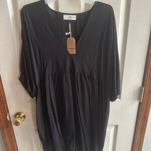 NWT Natural Life black shirt dress